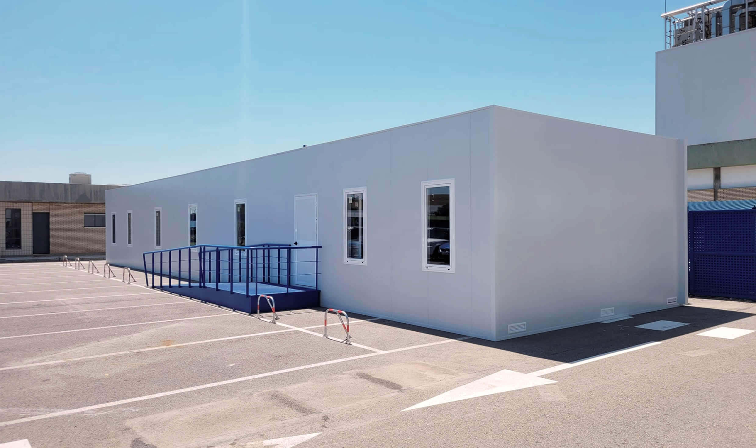 Módulo prefabricado parking
