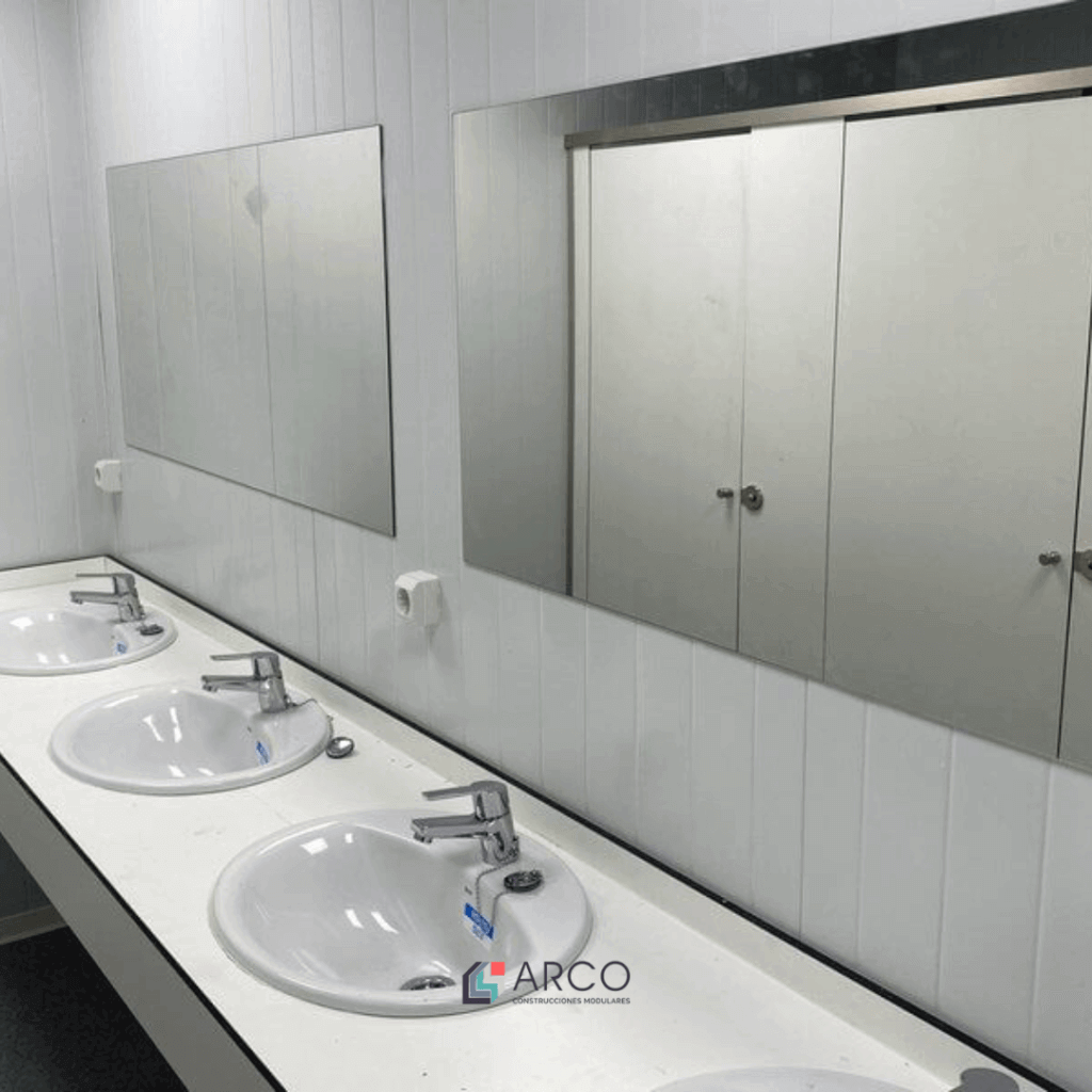 Módulo prefabricado baños